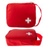 Trousse de secours Tissu rouge Vide