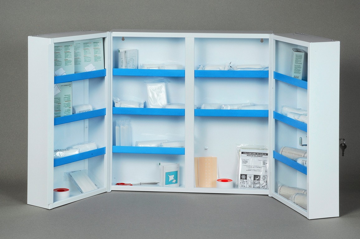 Armoire à pharmacie en ABS 2 portes - vide